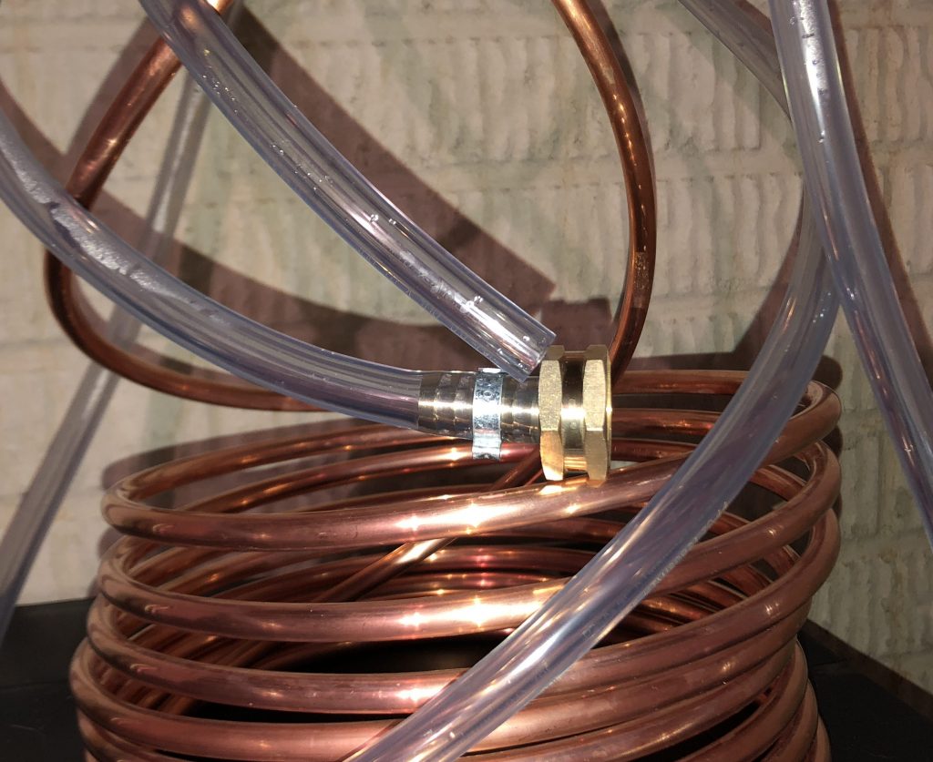 economy immersion wort chiller connections