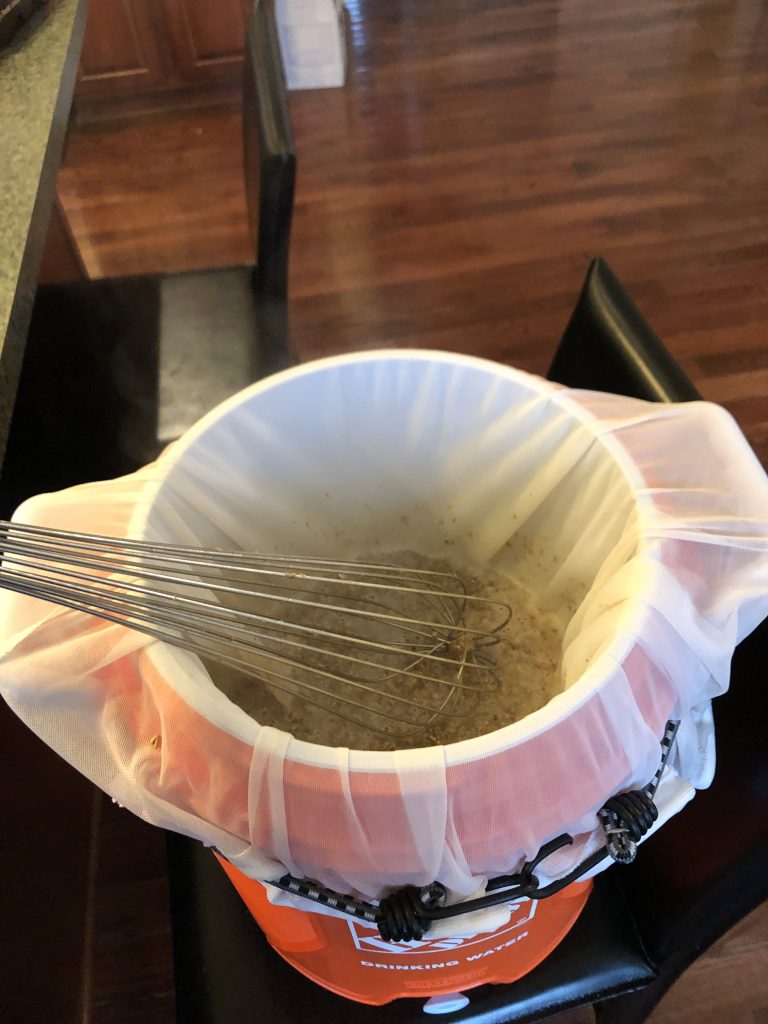 mashing in a bag