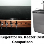 kegerator vs keezer cost comparison