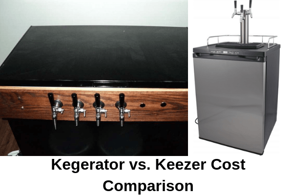 kegerator vs keezer cost comparison